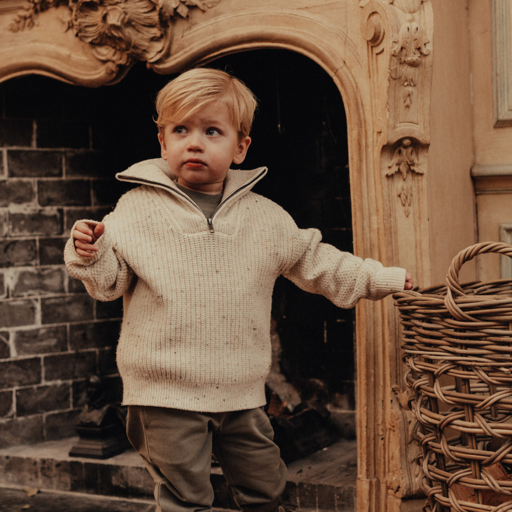 Baje Lenn sweater zip knit