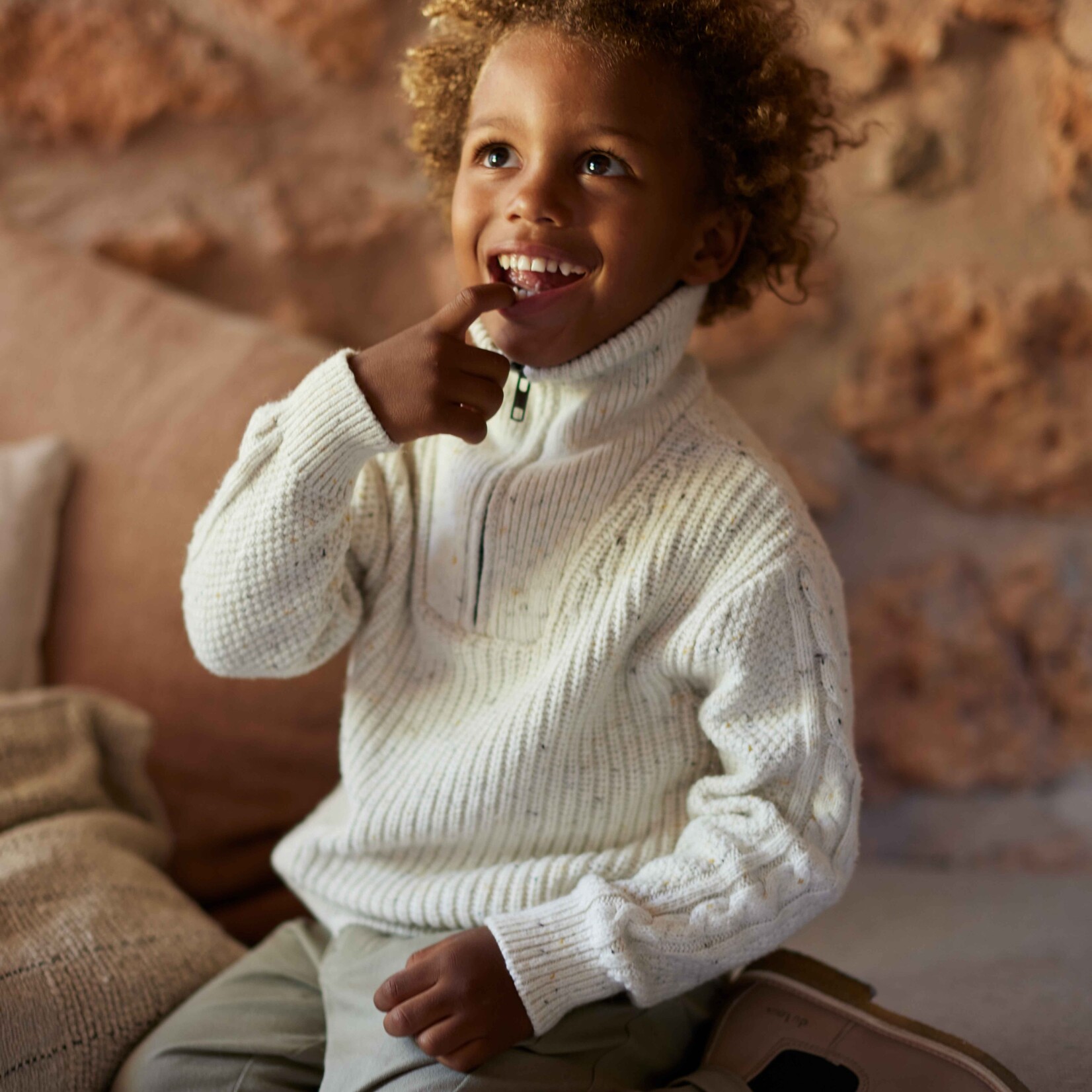 Baje Lenn sweater zip knit