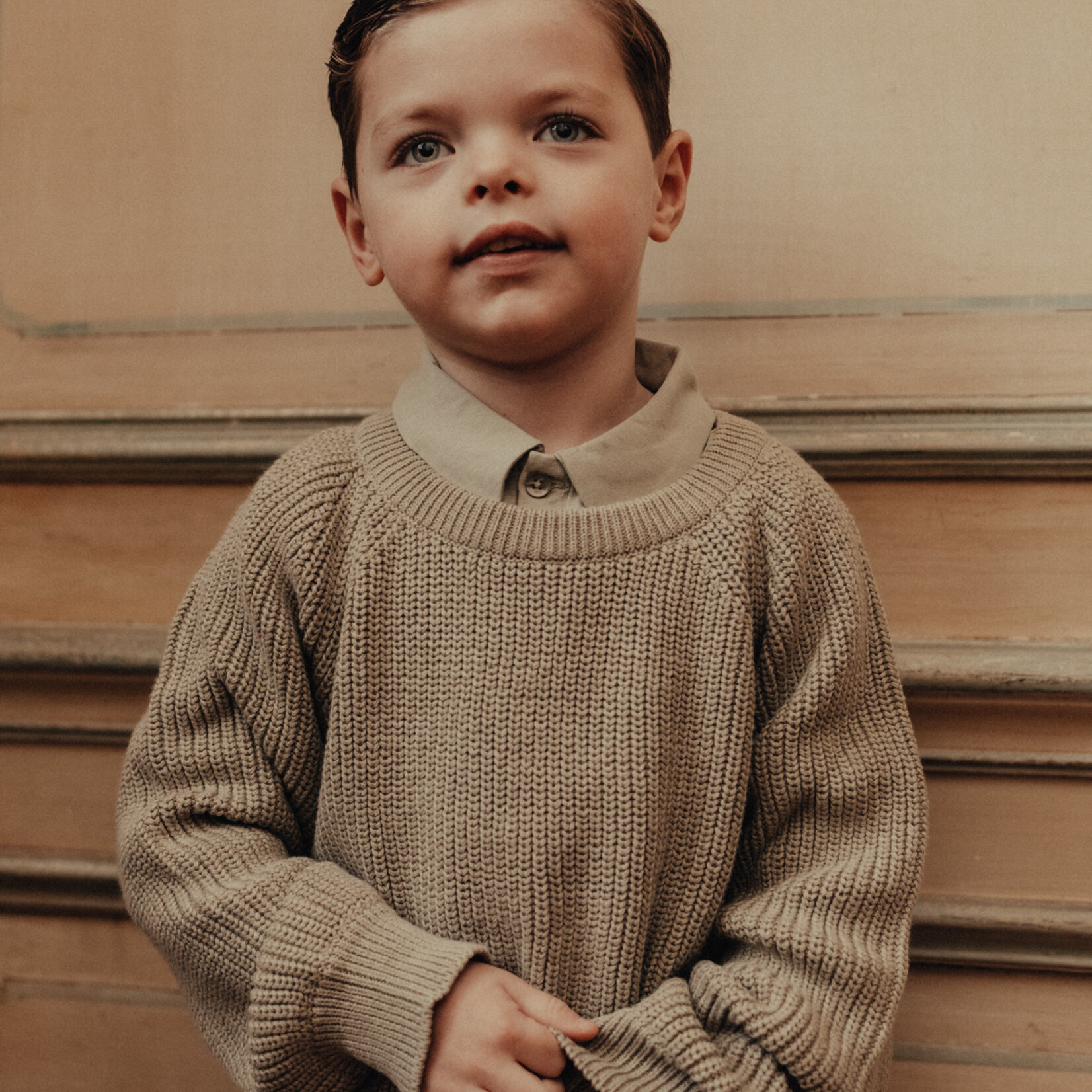 Baje Thun sweater knit | green pistache