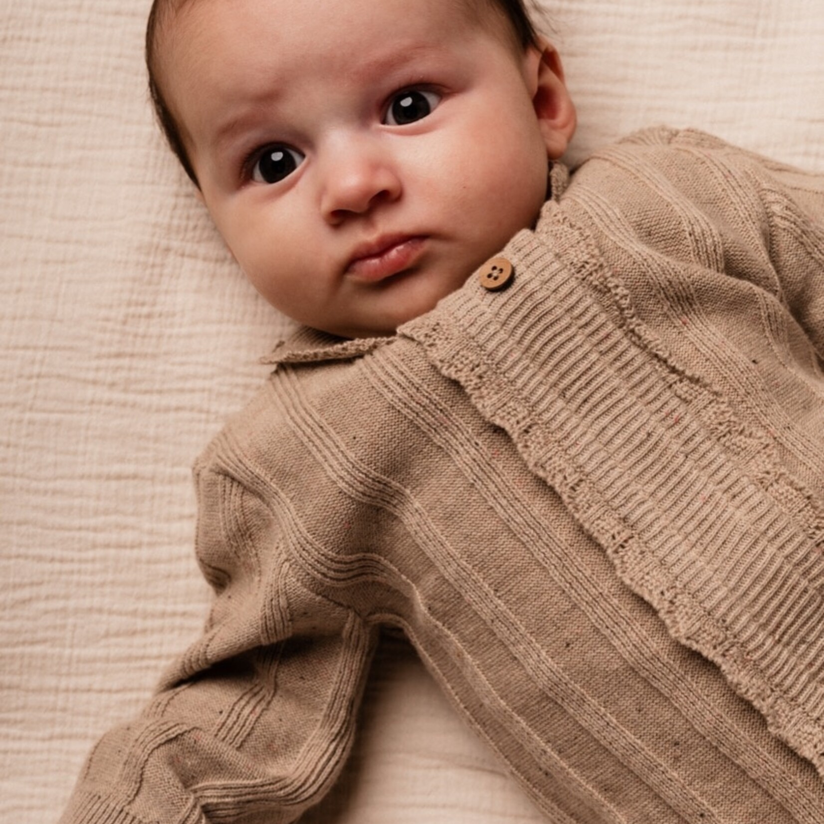 Baje Cotes boxpakje knit | peach almond