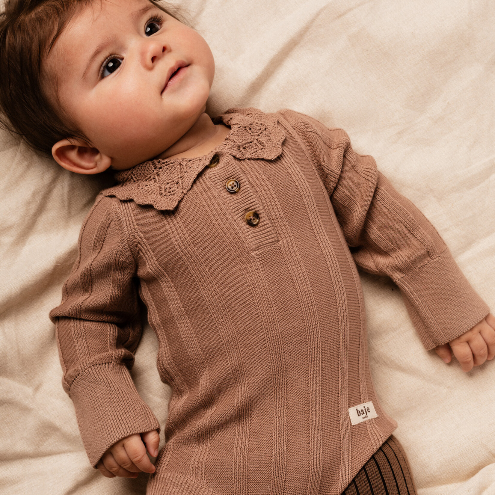 Baje Avusy body knit | peach almond