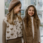 Navy Natural Mikki gillet hearts