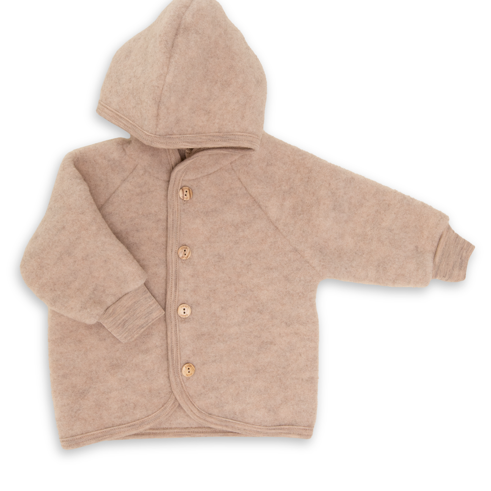 Engel Natur Veste en laine | sable chiné