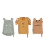 Liewood Sylvester washandjes | safari 3P