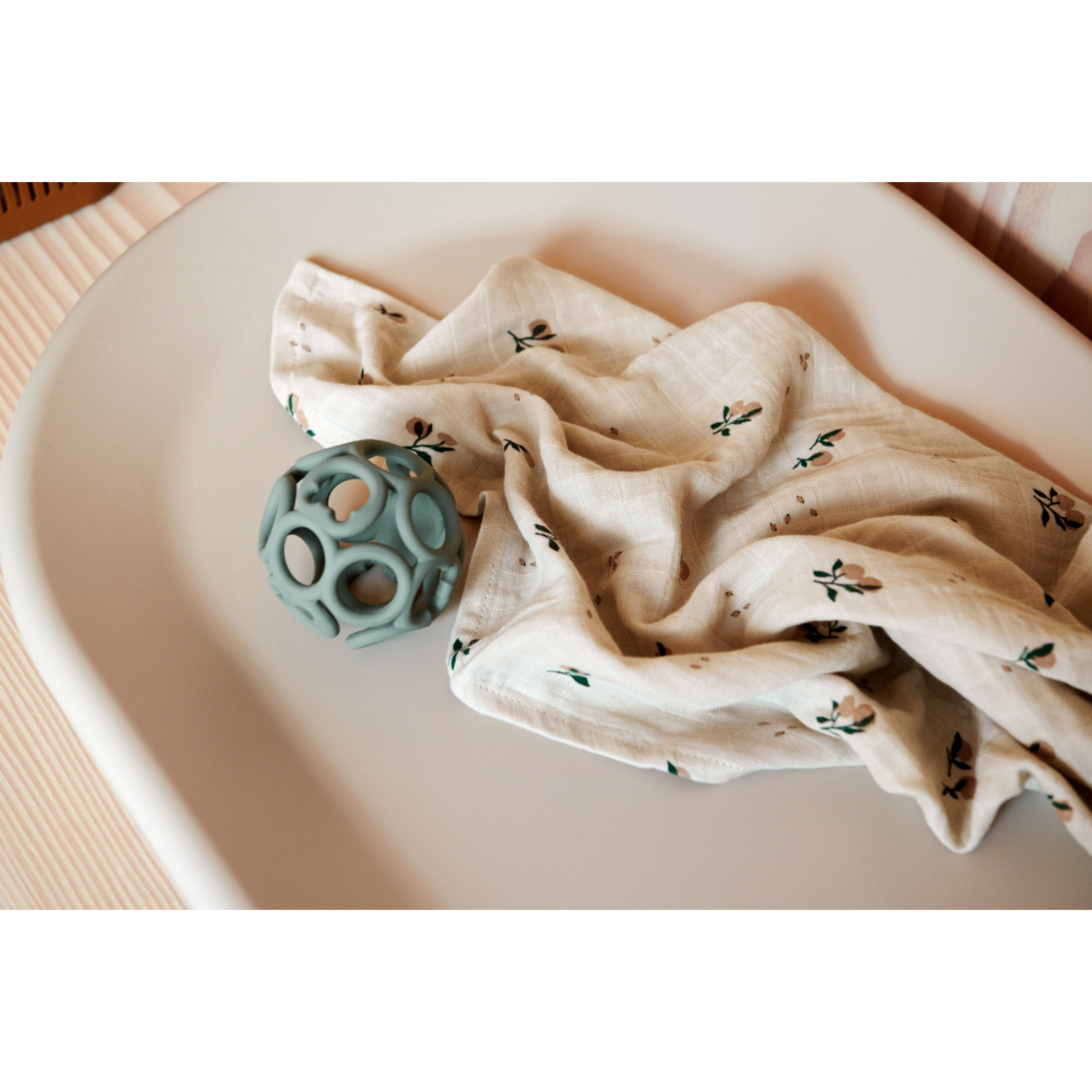 Liewood Lewis muslin cloth |  peach 2P