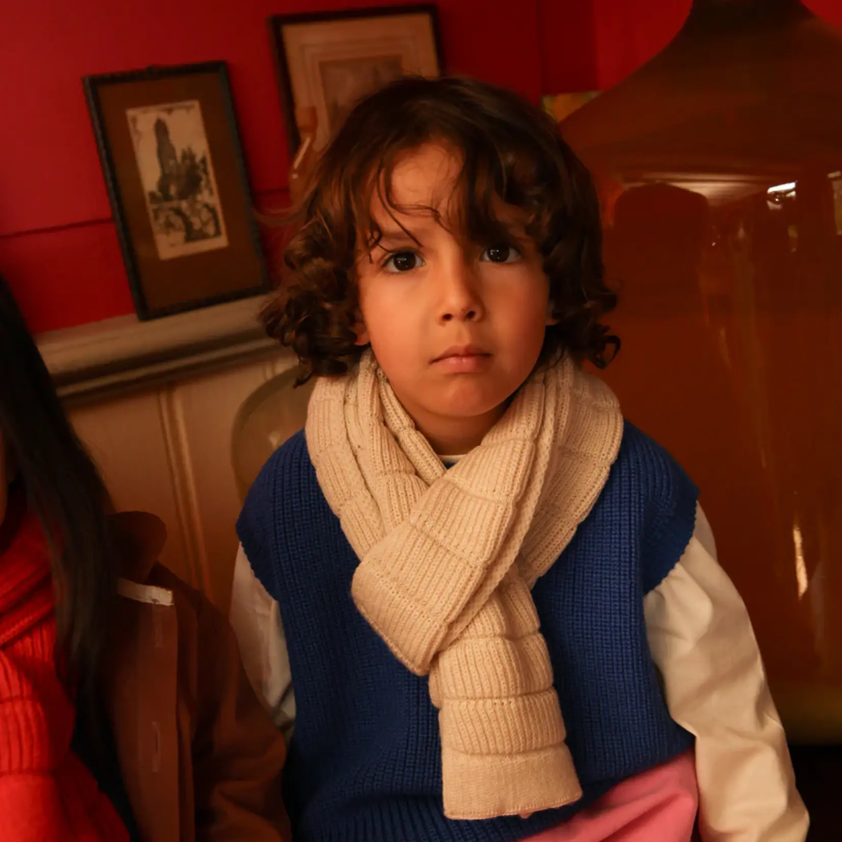Hvid Scarf jacobino