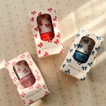 Konges Sløjd Twinkle peel off nail art | vernis à ongles red