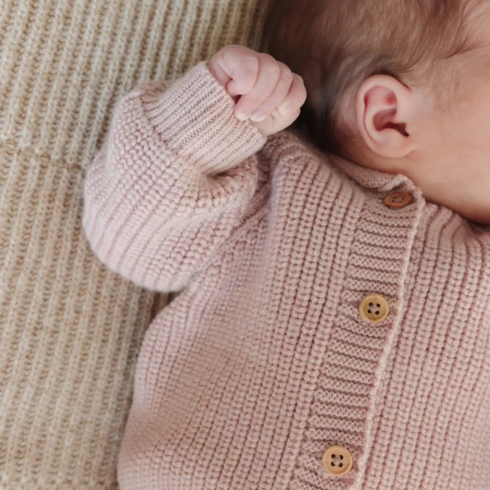 Hvid Cardigan Inga | powder