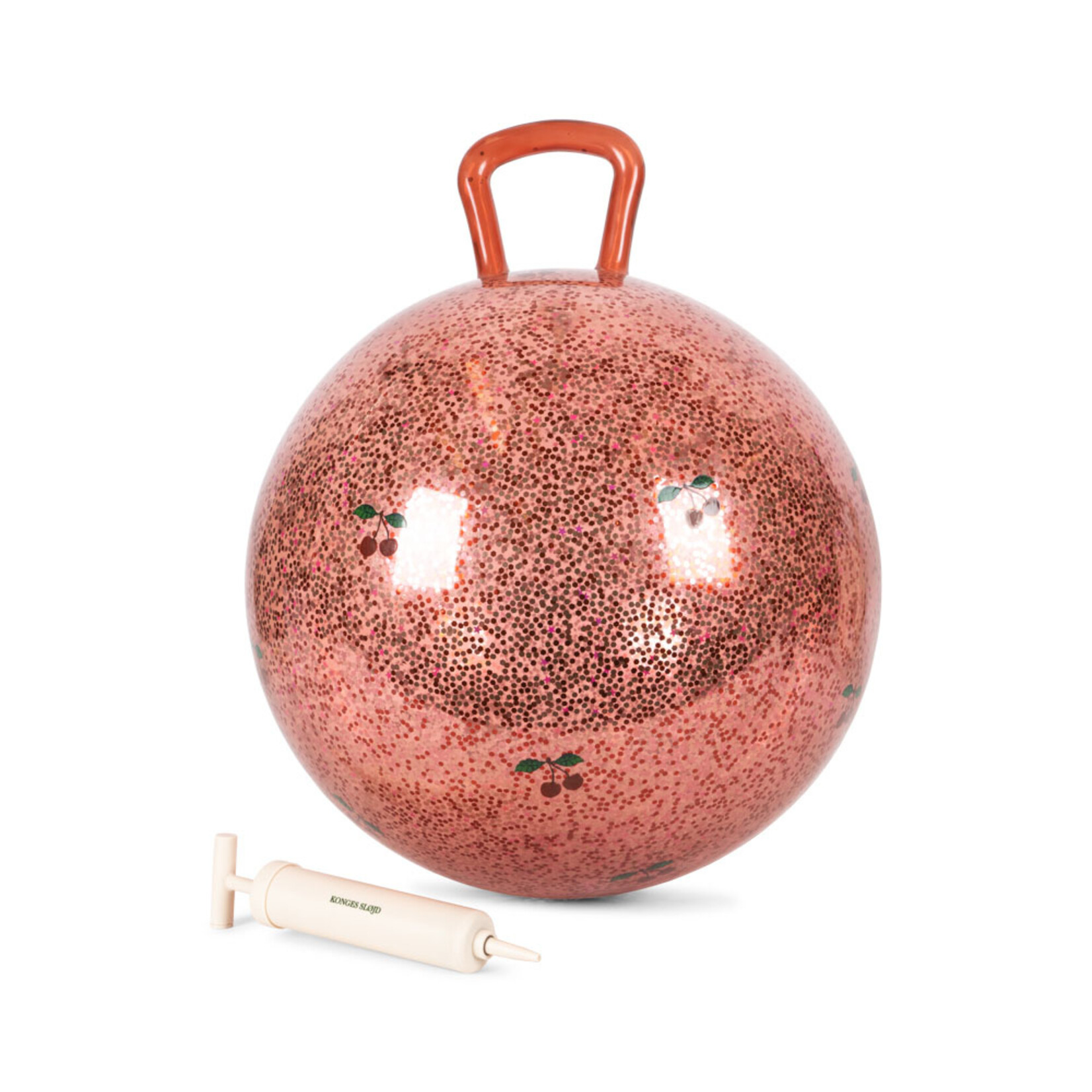Konges Sløjd Glitter jump ball | cherry