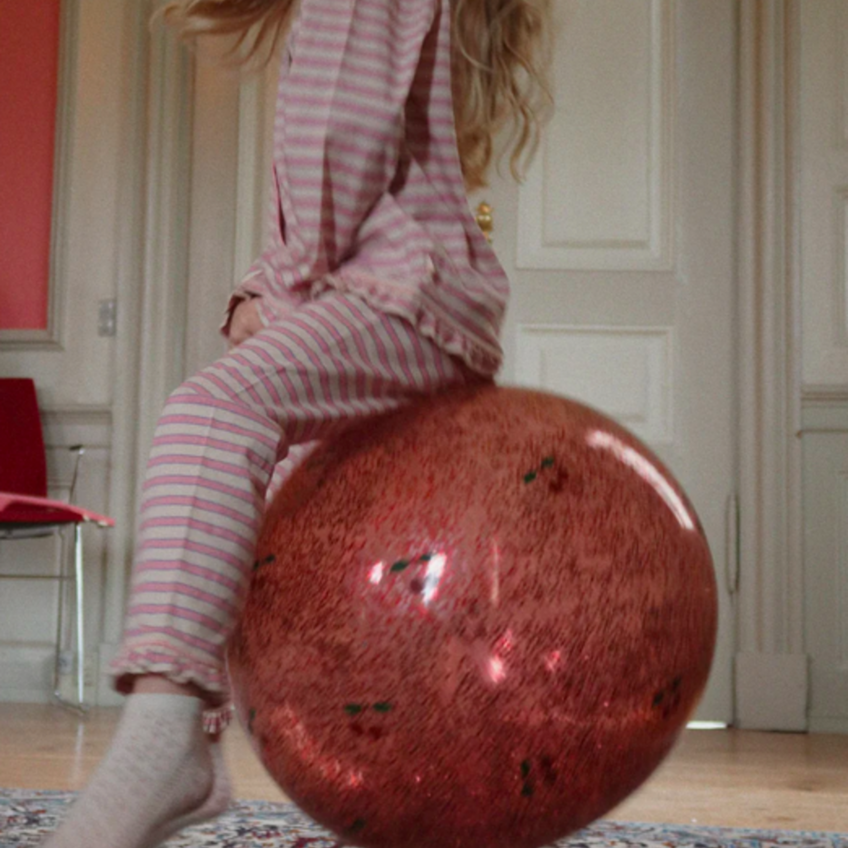Konges Sløjd Glitter jump ball | cherry