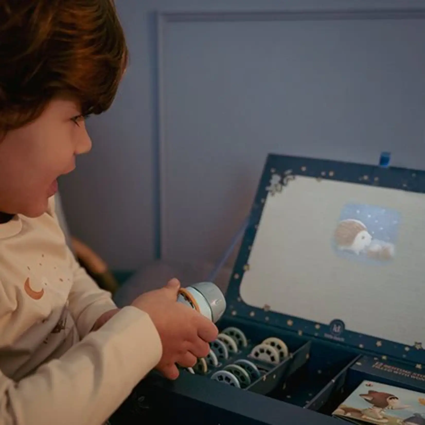 Little Dutch Story projector flashlight | blue