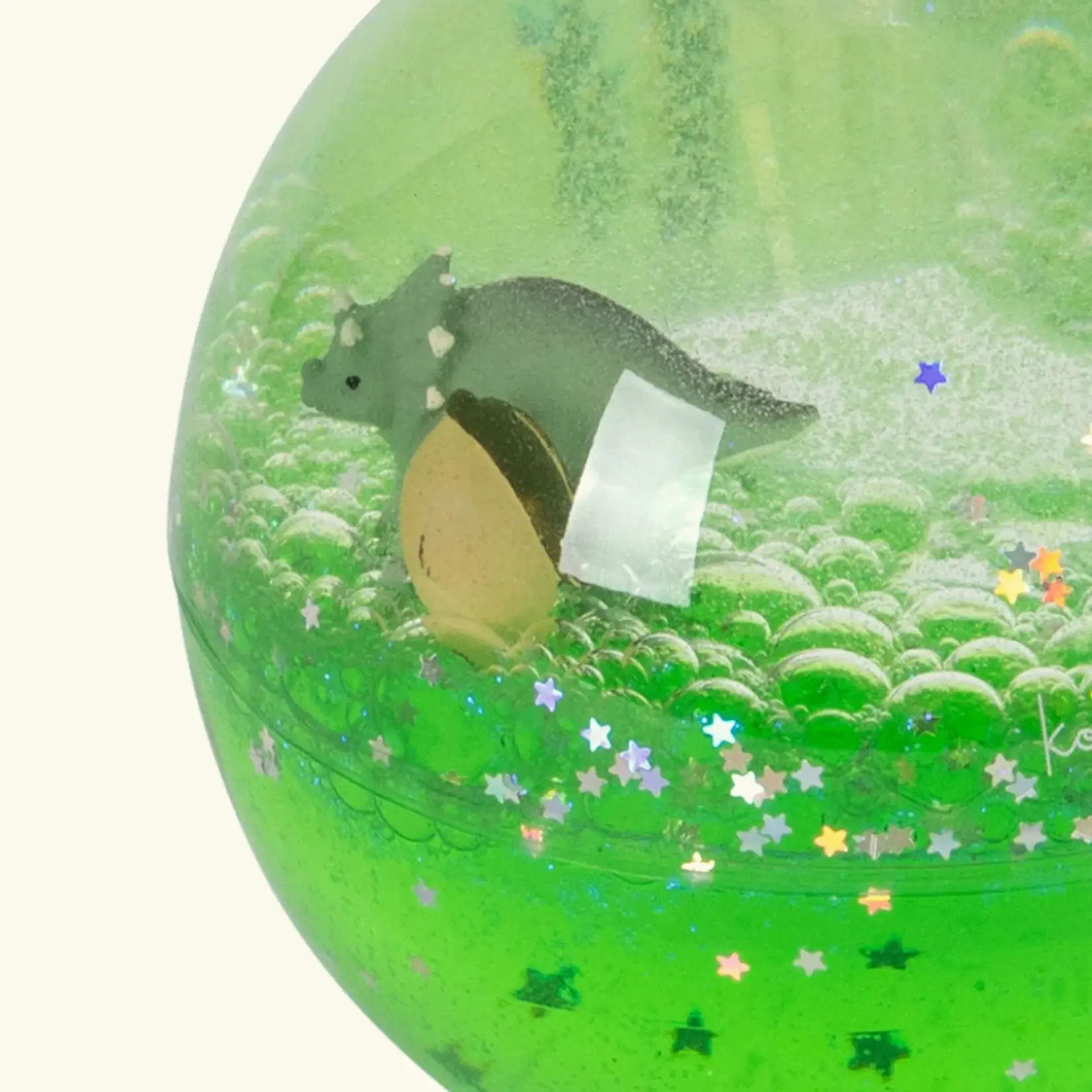 Konges Sløjd Boule d'eau sensorielle à paillettes | lemon