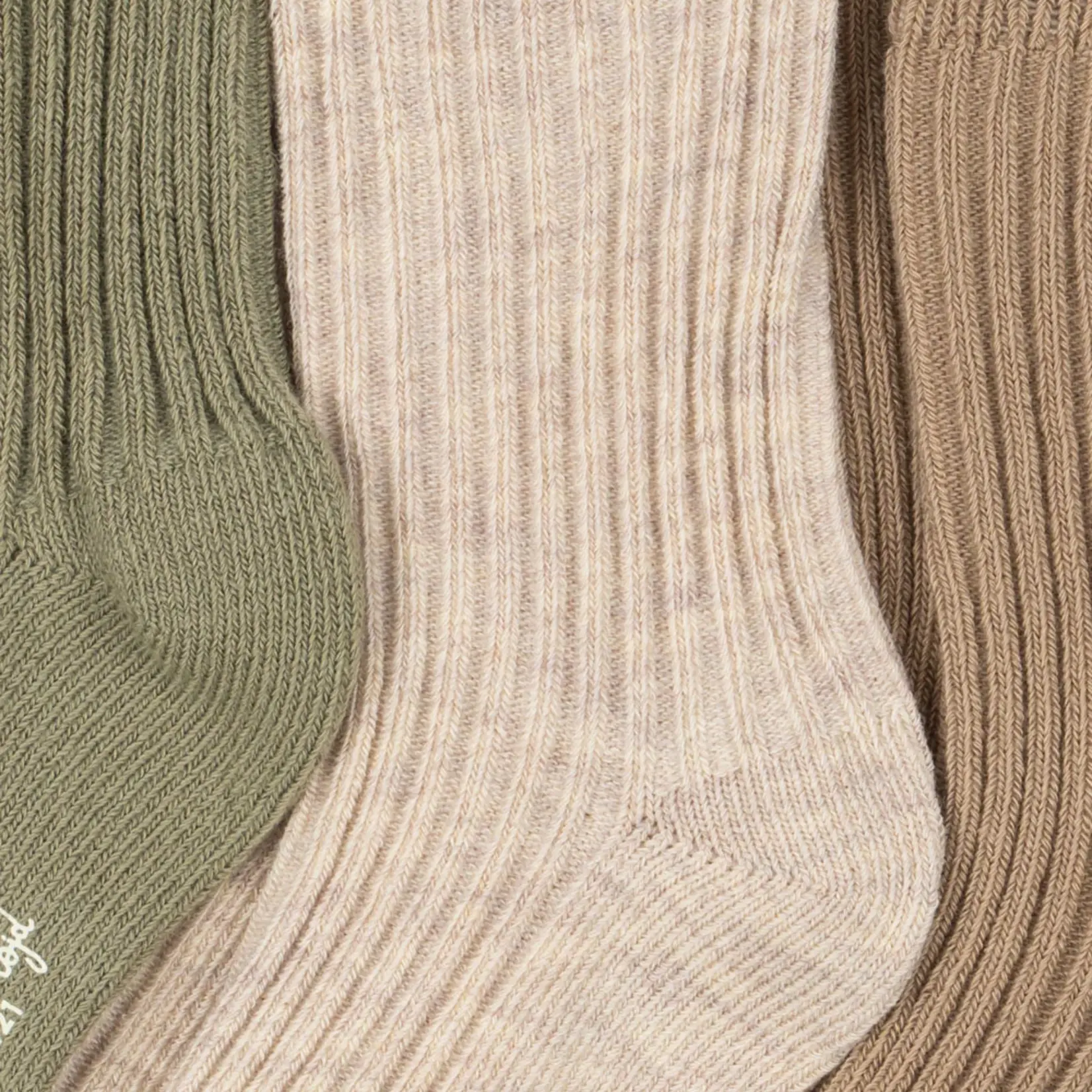 Konges Sløjd Rib socks 3P  | mix