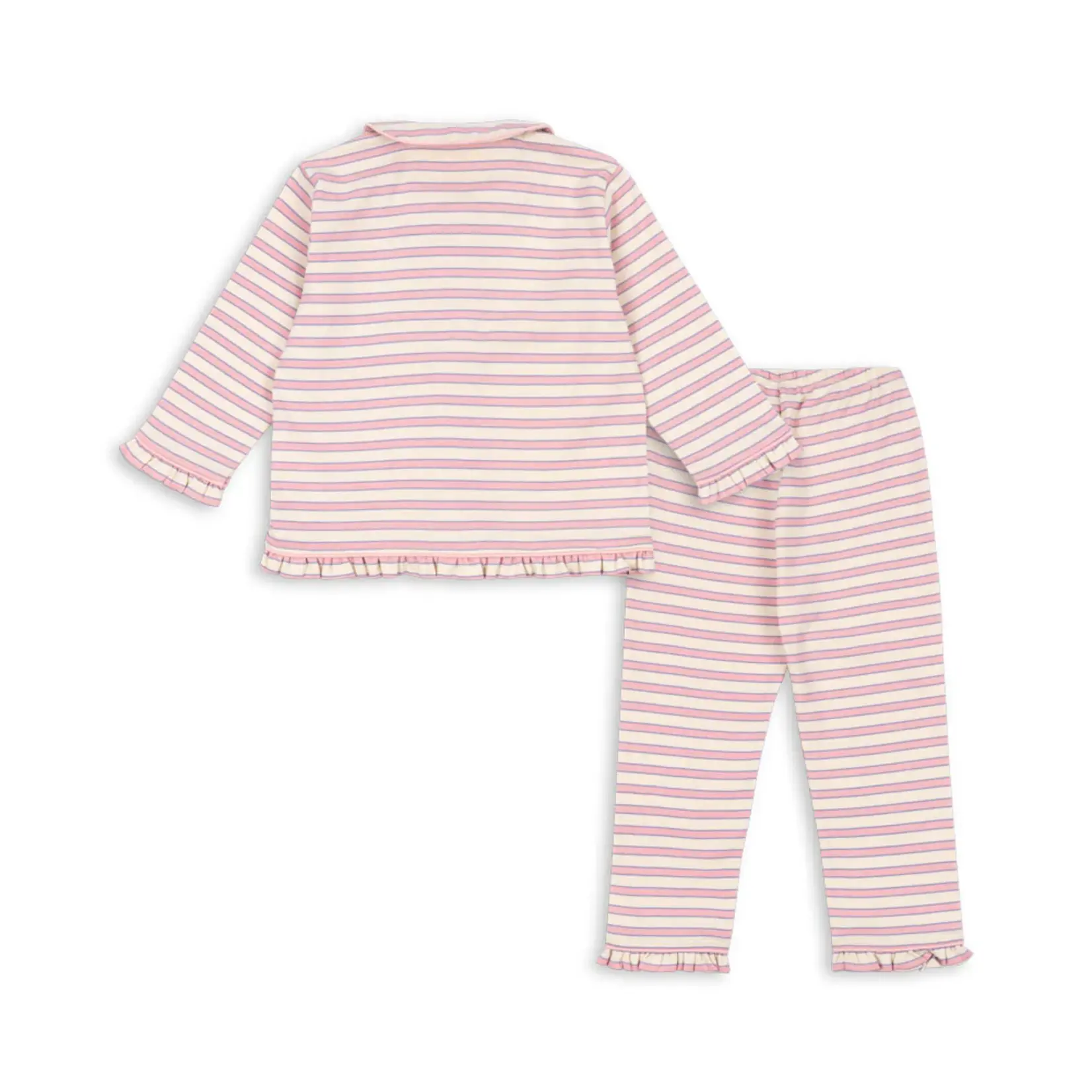 Konges Sløjd Pio frill pyjama set | lolly stripe