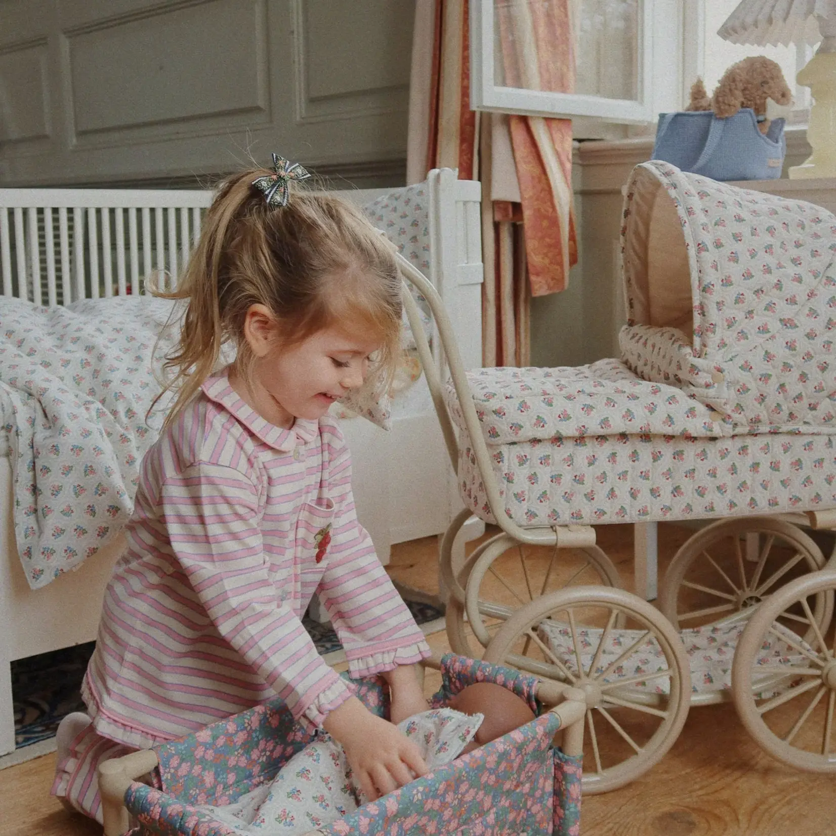 Konges Sløjd Pio frill pyjama set | lolly stripe