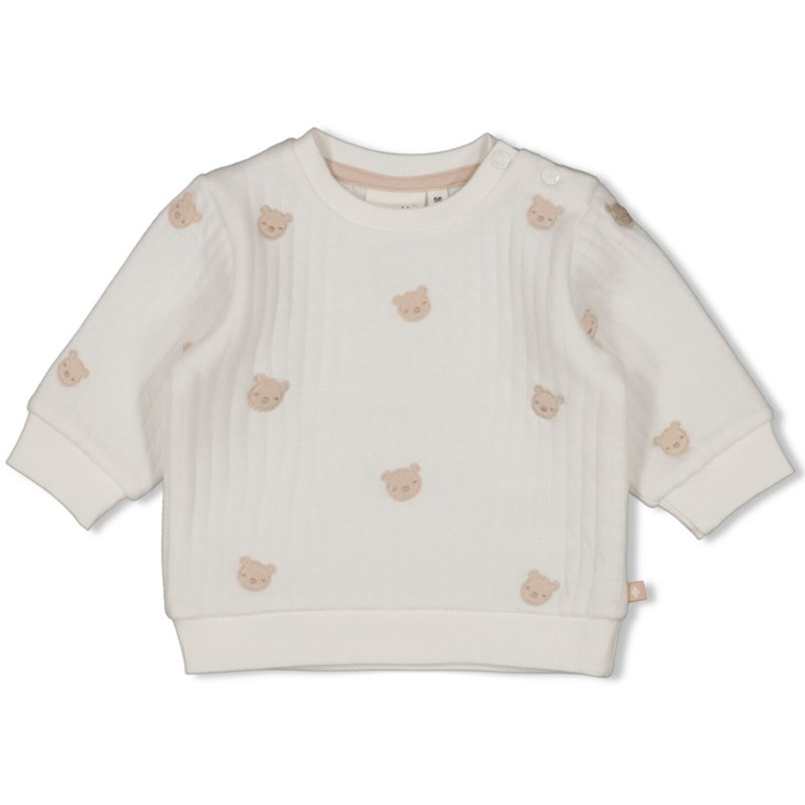Feetje Sweater embroidery | honey bear
