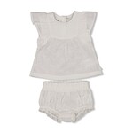 Feetje Top & bloomer embroidery | summer woven