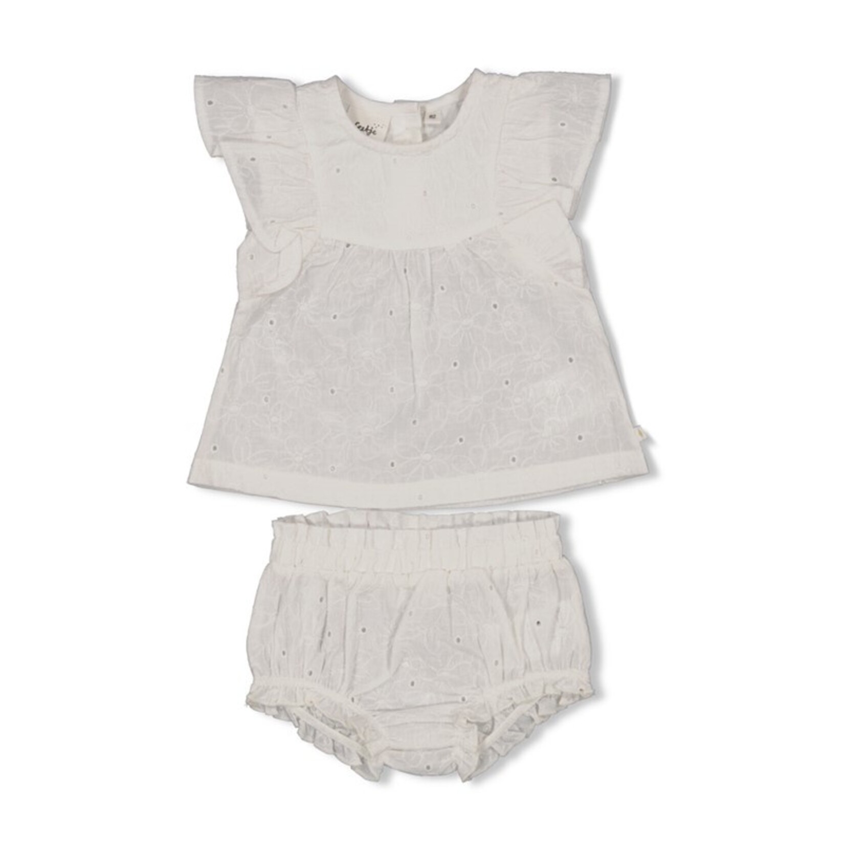 Feetje Top & bloomer embroidery | summer woven