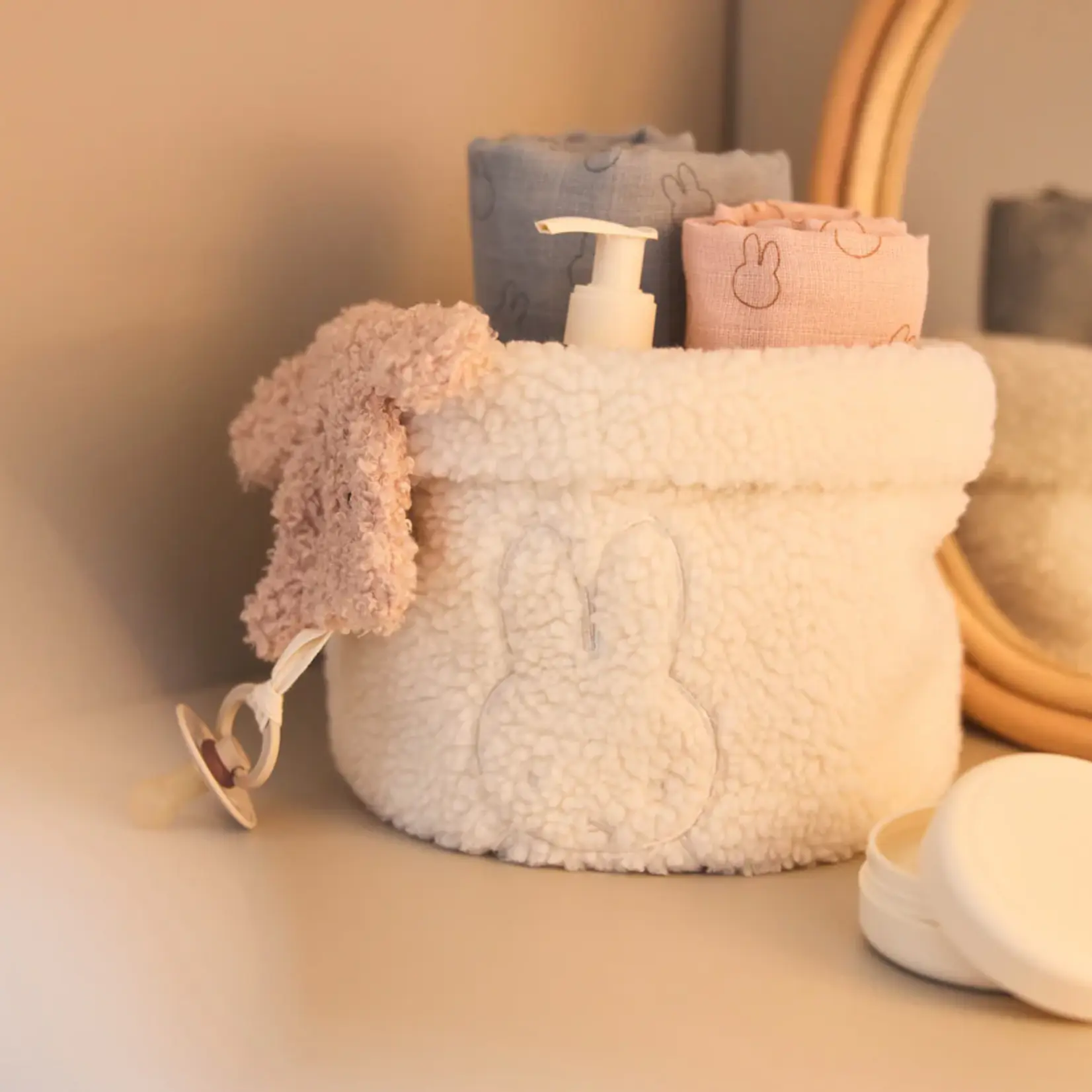 Jollein Changing basket teddy miffy oatmeal