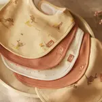 Jollein Lot de 5 bavoirs imperméables de Kangaroots