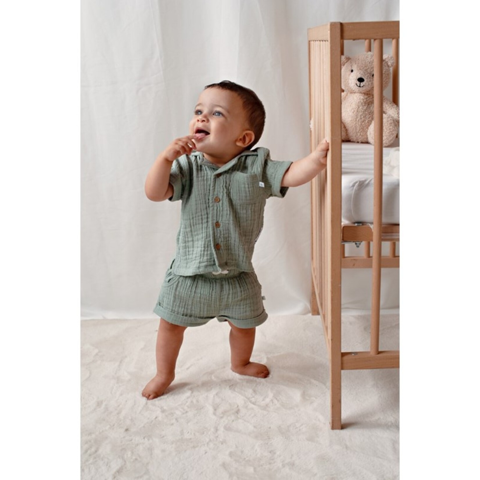 Feetje Short mousseline | summer woven