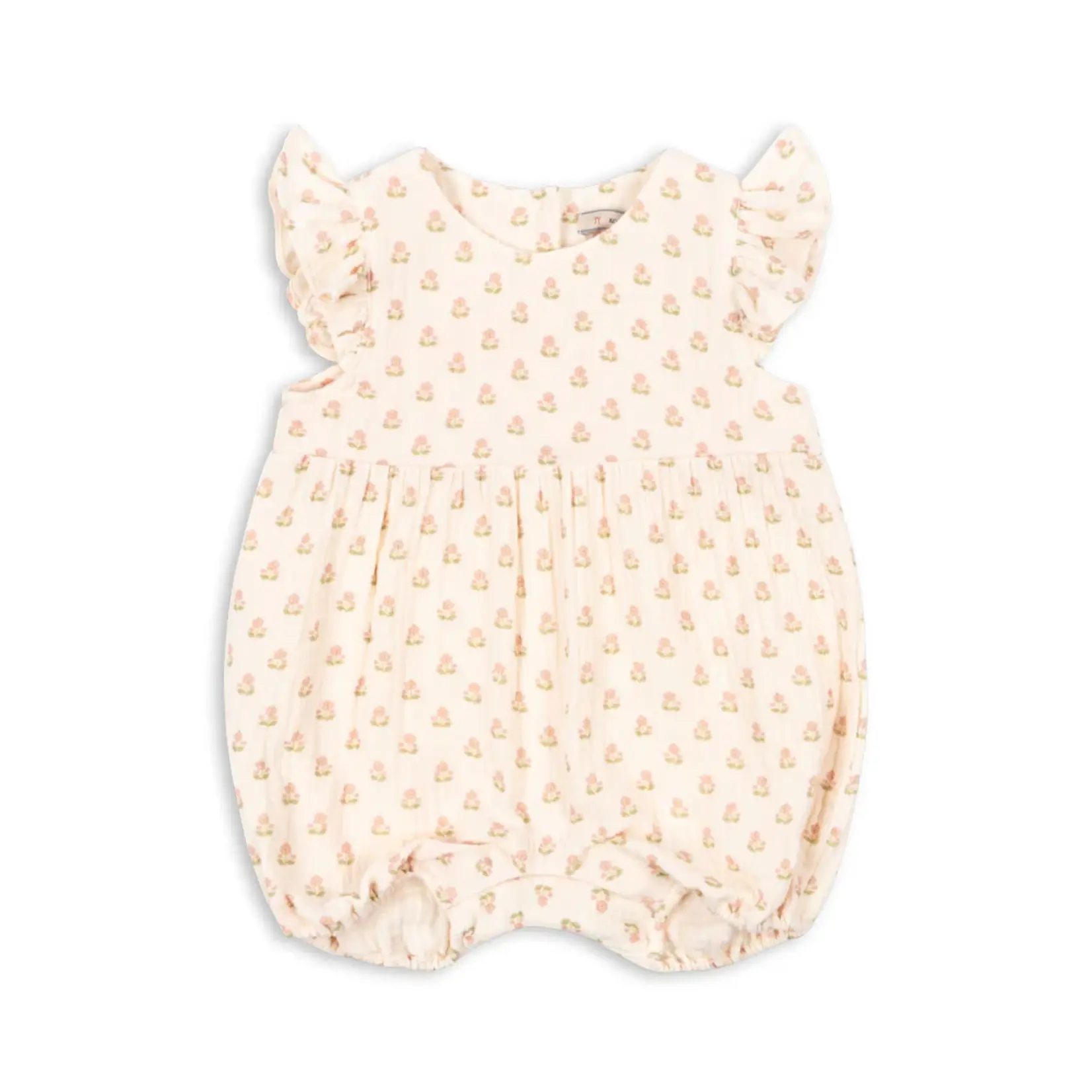 Konges Sløjd Coco frill romper | carta rosa