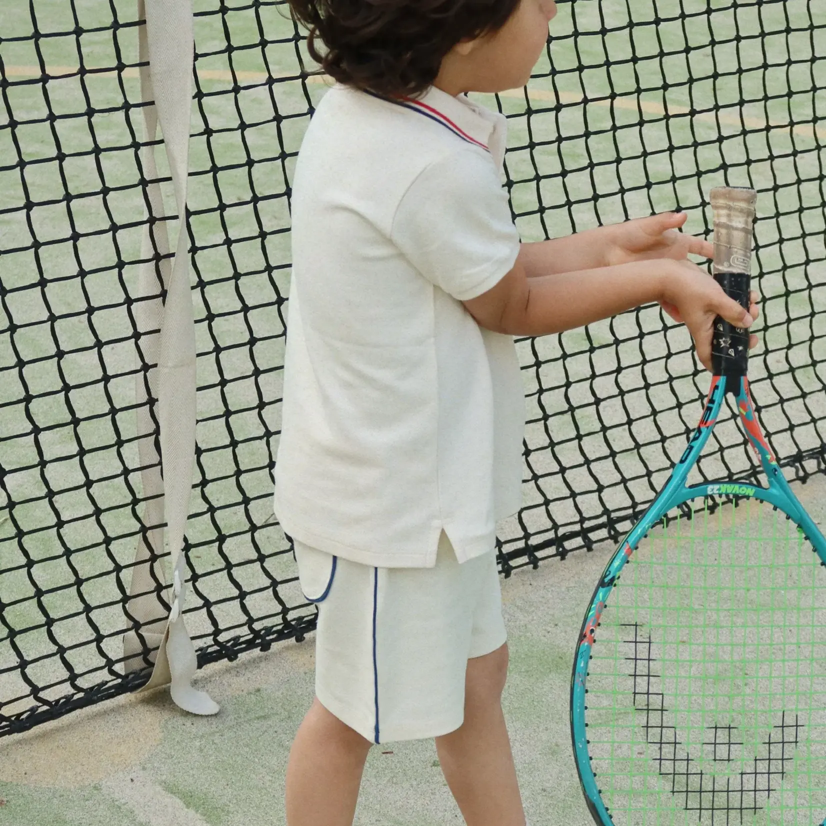 Konges Sløjd Florian polo shirt | antique white