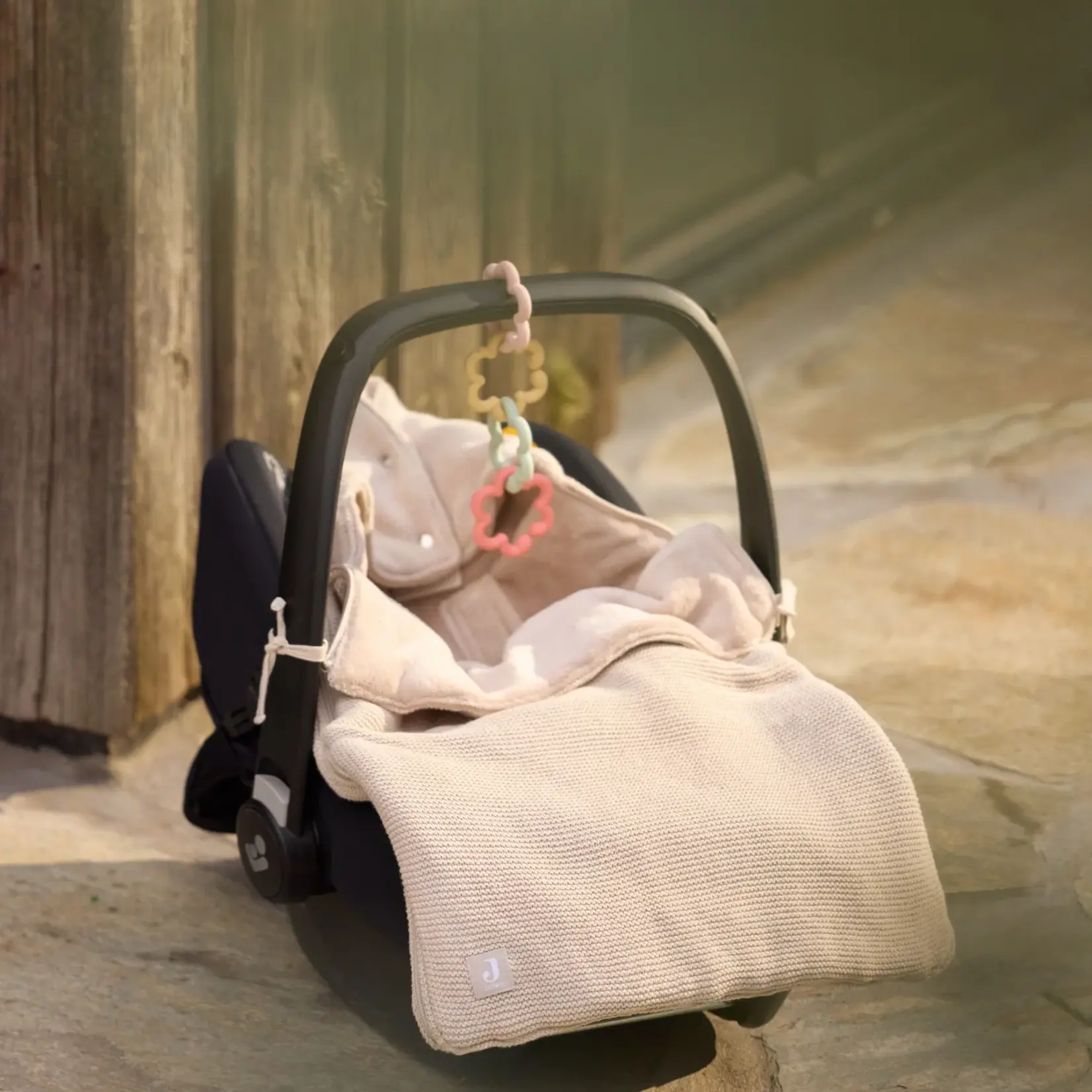 Jollein Voetenzak little waffle | sand