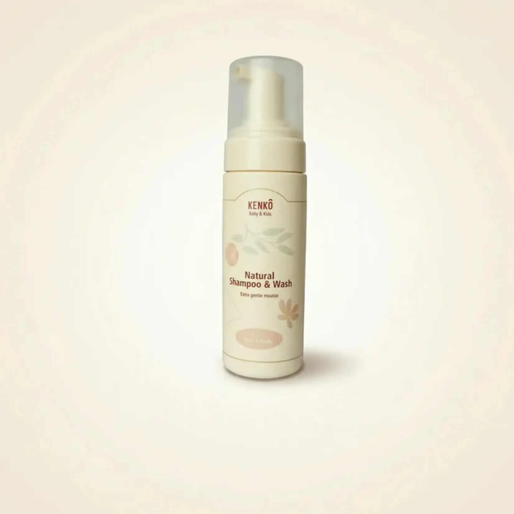 Kenkô Mousse nettoyante et shampoing naturels