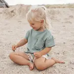 Your Wishes Shirt front tie textured jersey