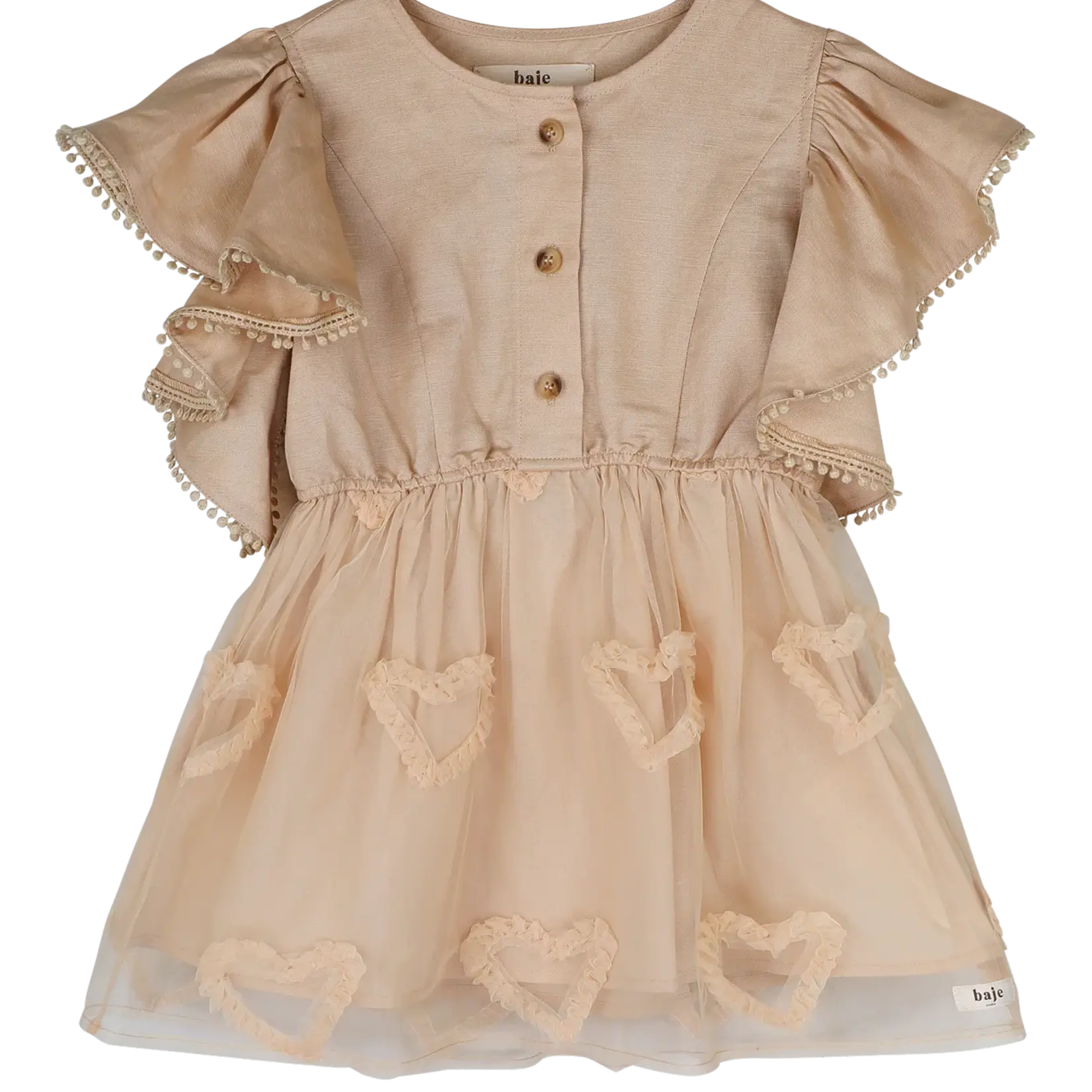 Baje Jurk Denia | creme fawn