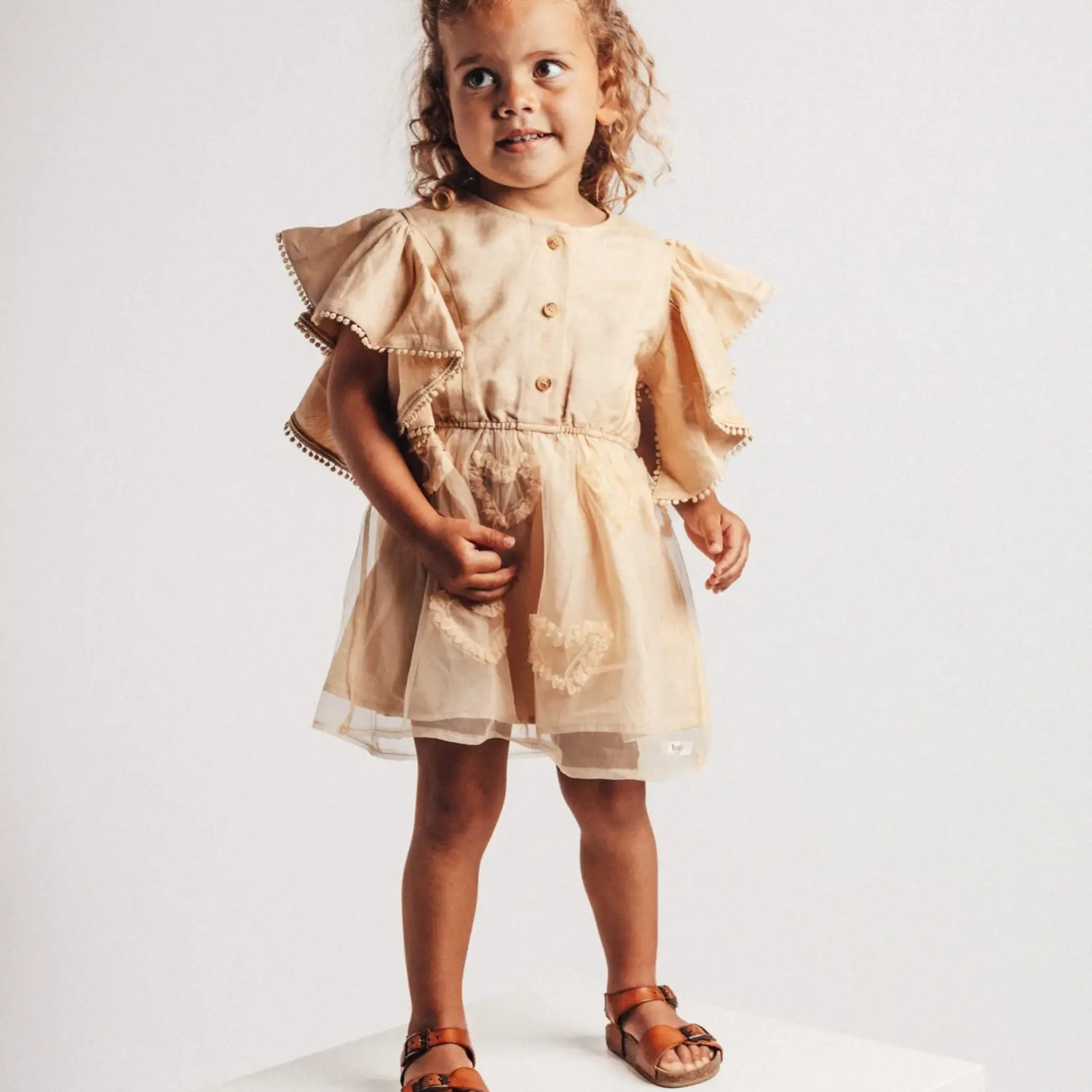 Baje Jurk Denia | creme fawn