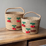 Kidsdepot Set of Cereja cherry baskets