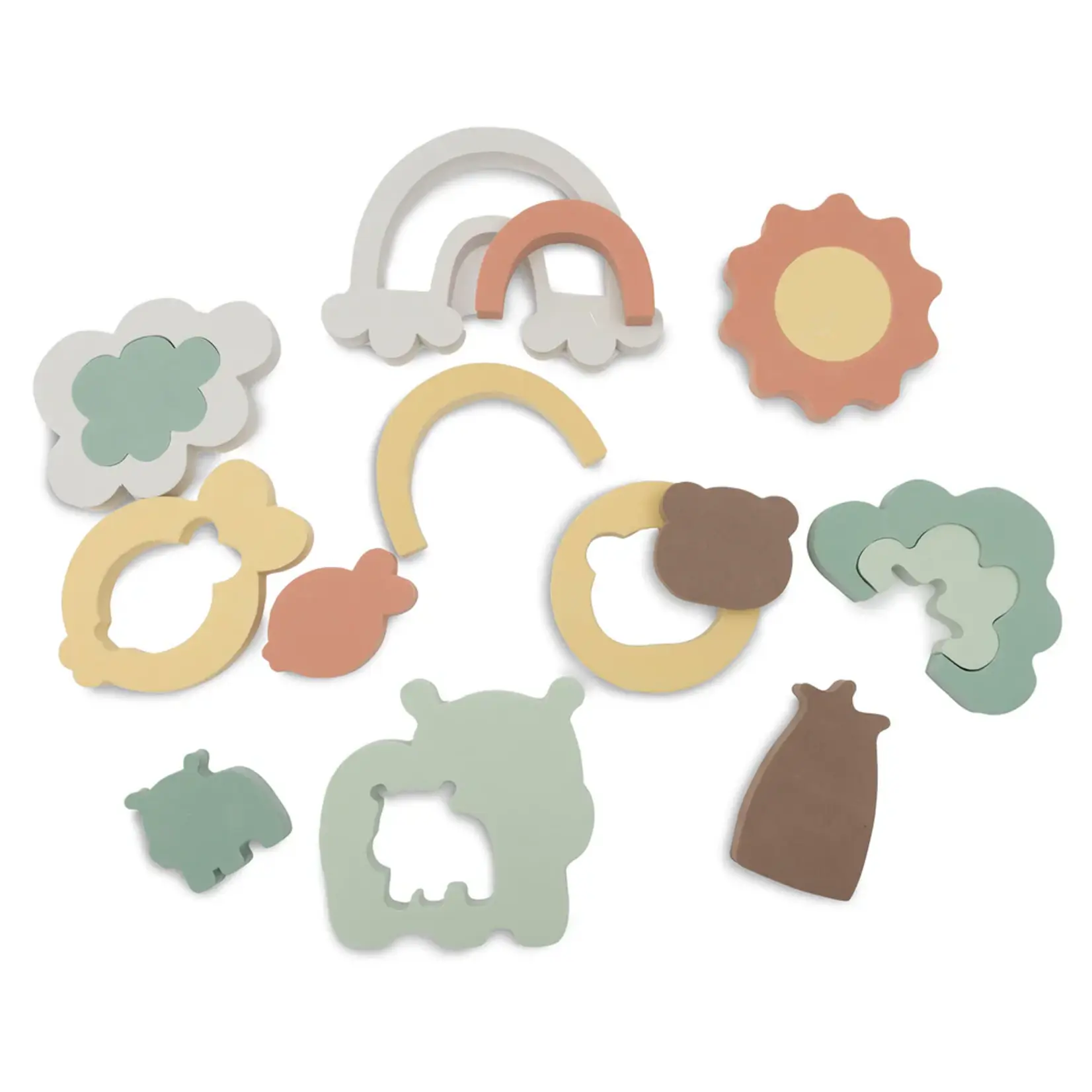 Jollein puzzle de bain kangourous