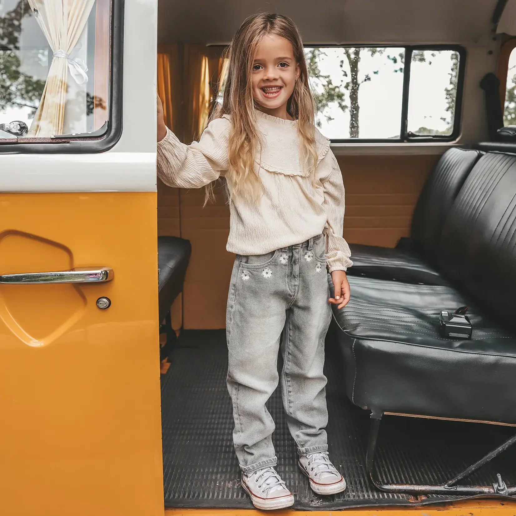 Your Wishes Chemisier à manches longues ondulées romantiques | cygne blanc