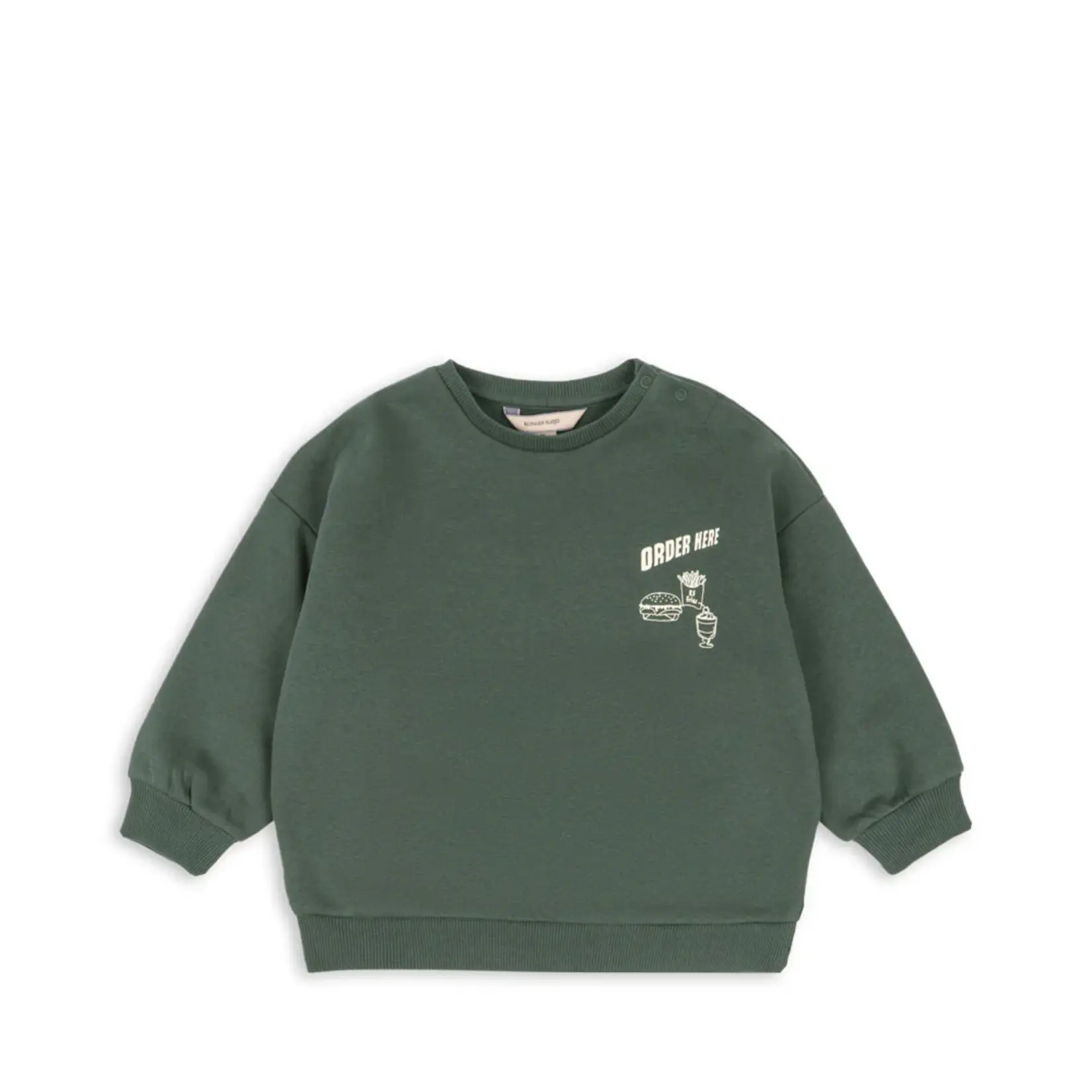 Konges Sløjd Lou sweat shirt | cilantro