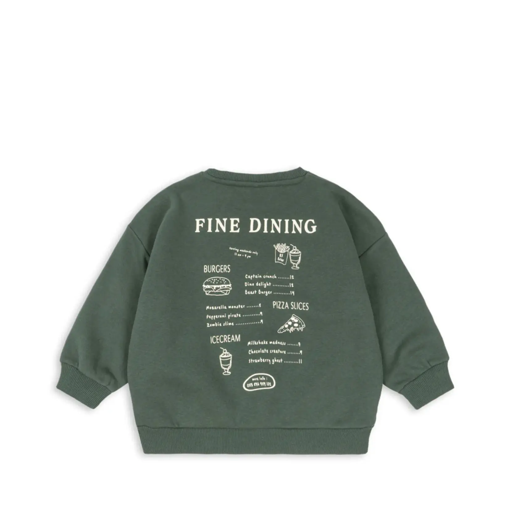 Konges Sløjd Sweat-shirt Lou | coriandre