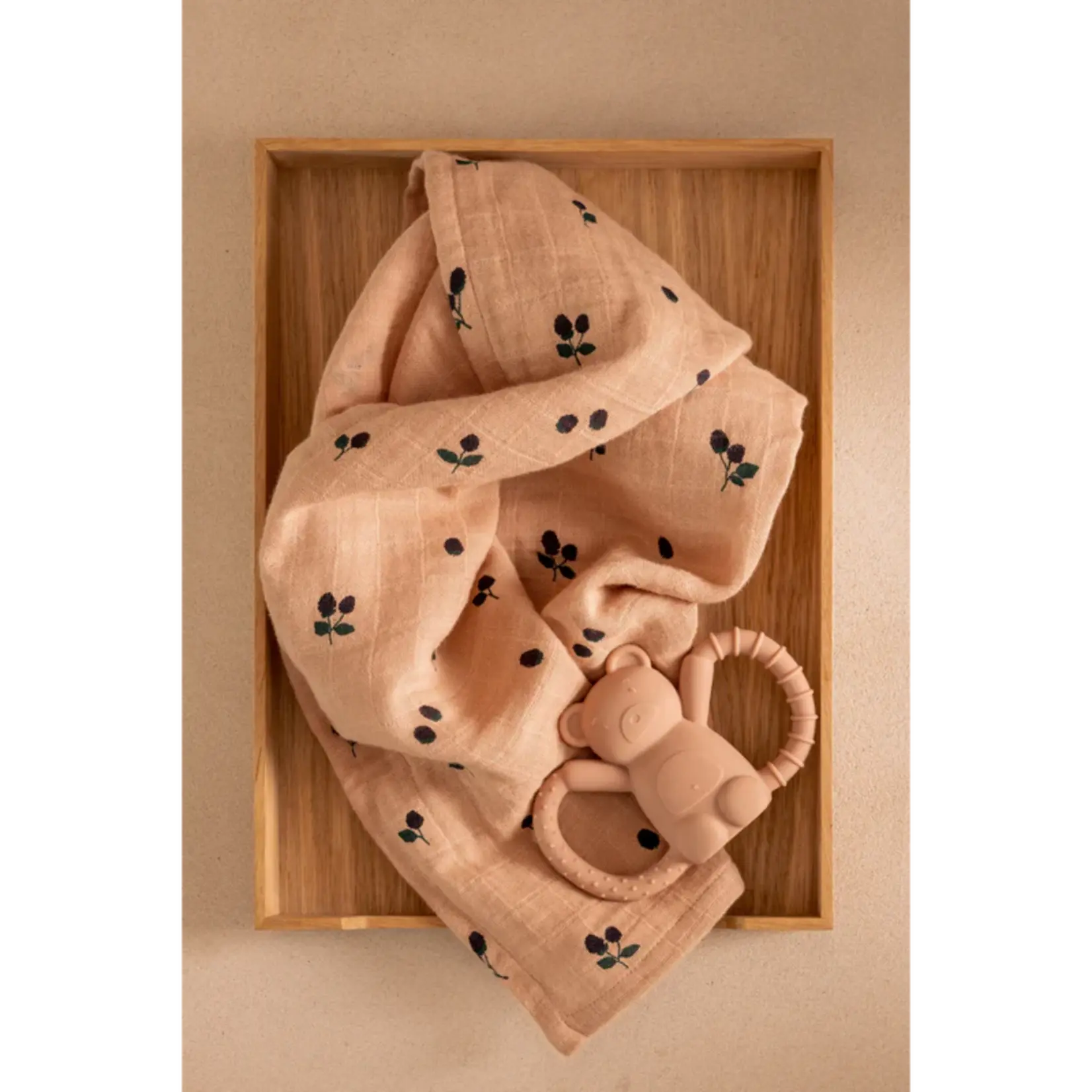 Liewood Lewis hydrofiele doeken 2-pack | muslin cloth mini berry