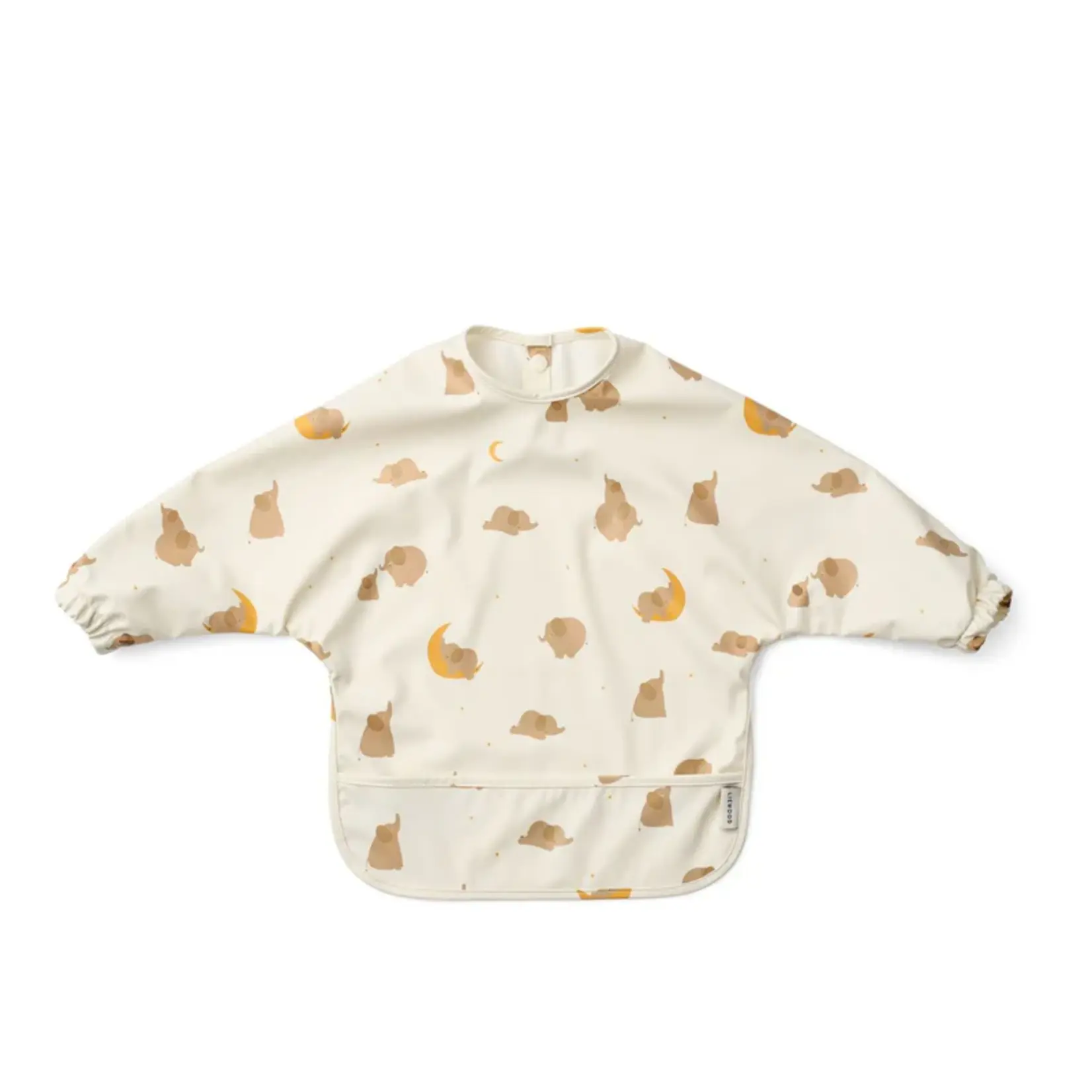 Liewood Merle bib with sleeves | elephant