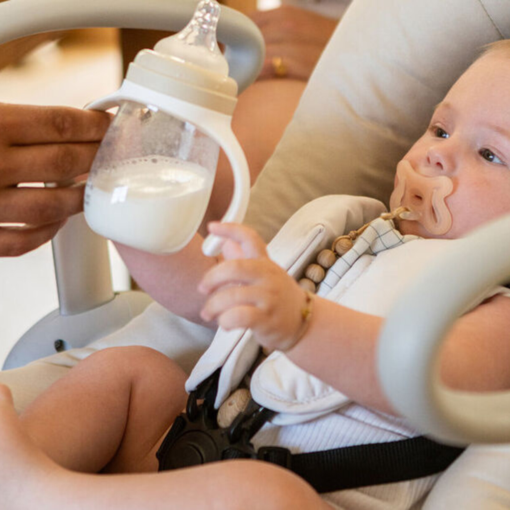 Béaba Gourde d'entraînement Transition Cup 2 en 1 | terre cuite