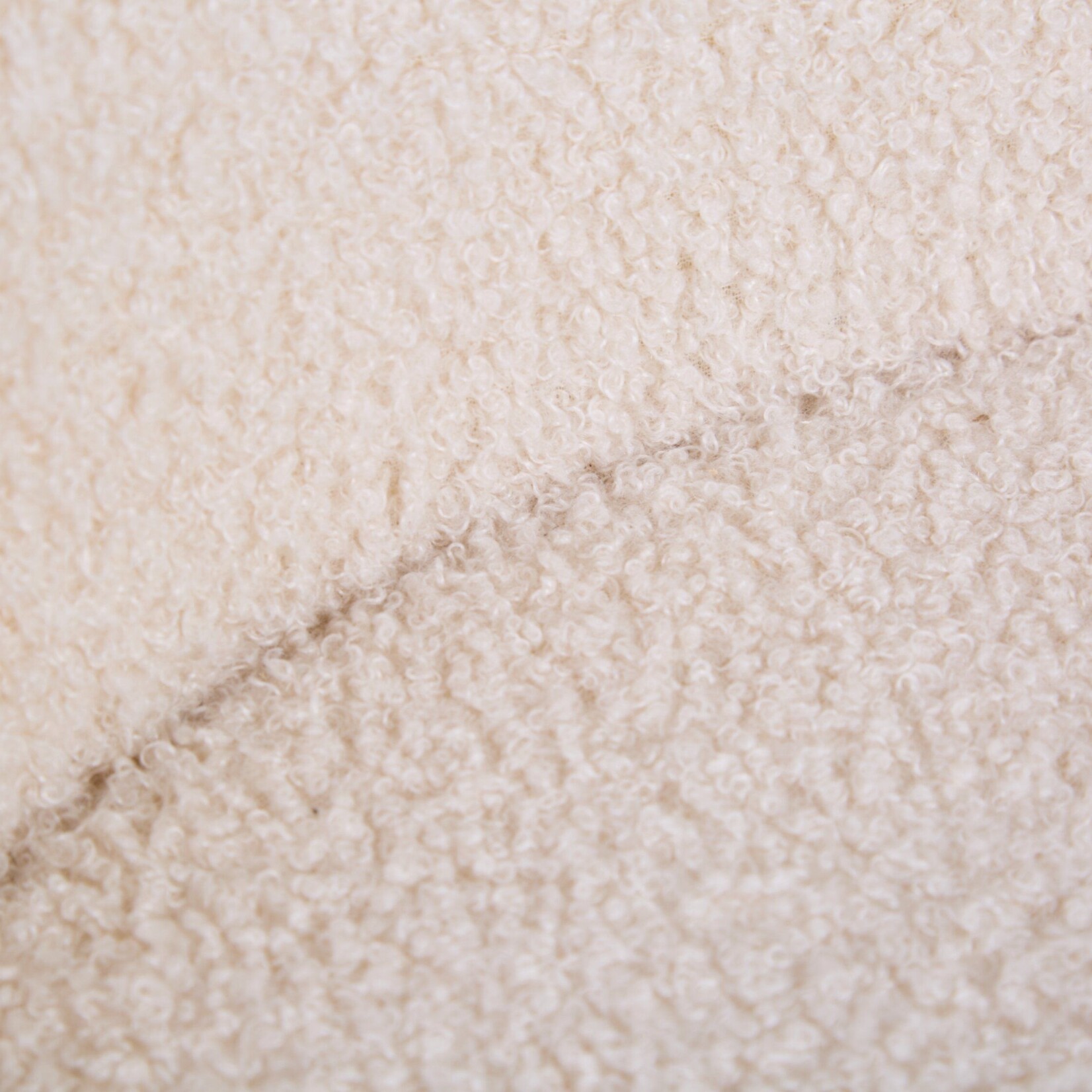 Childhome White bouclé teddy high chair