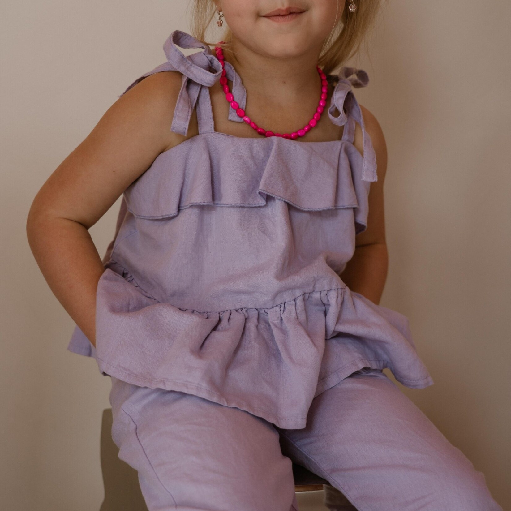 Navy Natural Mex pants lila