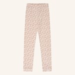 Navy Natural Legging rose leaves