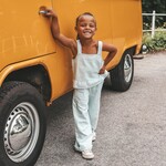 Your Wishes Ruffle pants sunlit blue | Chambray