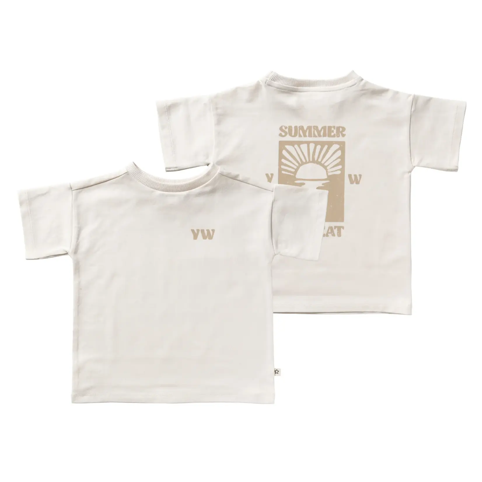 Your Wishes Wide tee cloud dancer | sunset