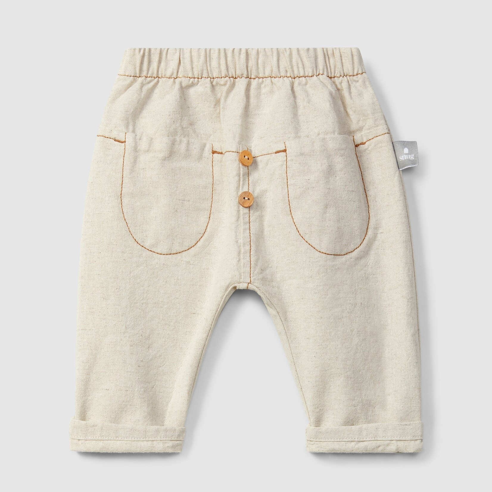 SNUG Babypants linen