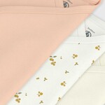 Petit Bateau Short-sleeved wrap bodysuits | blossom