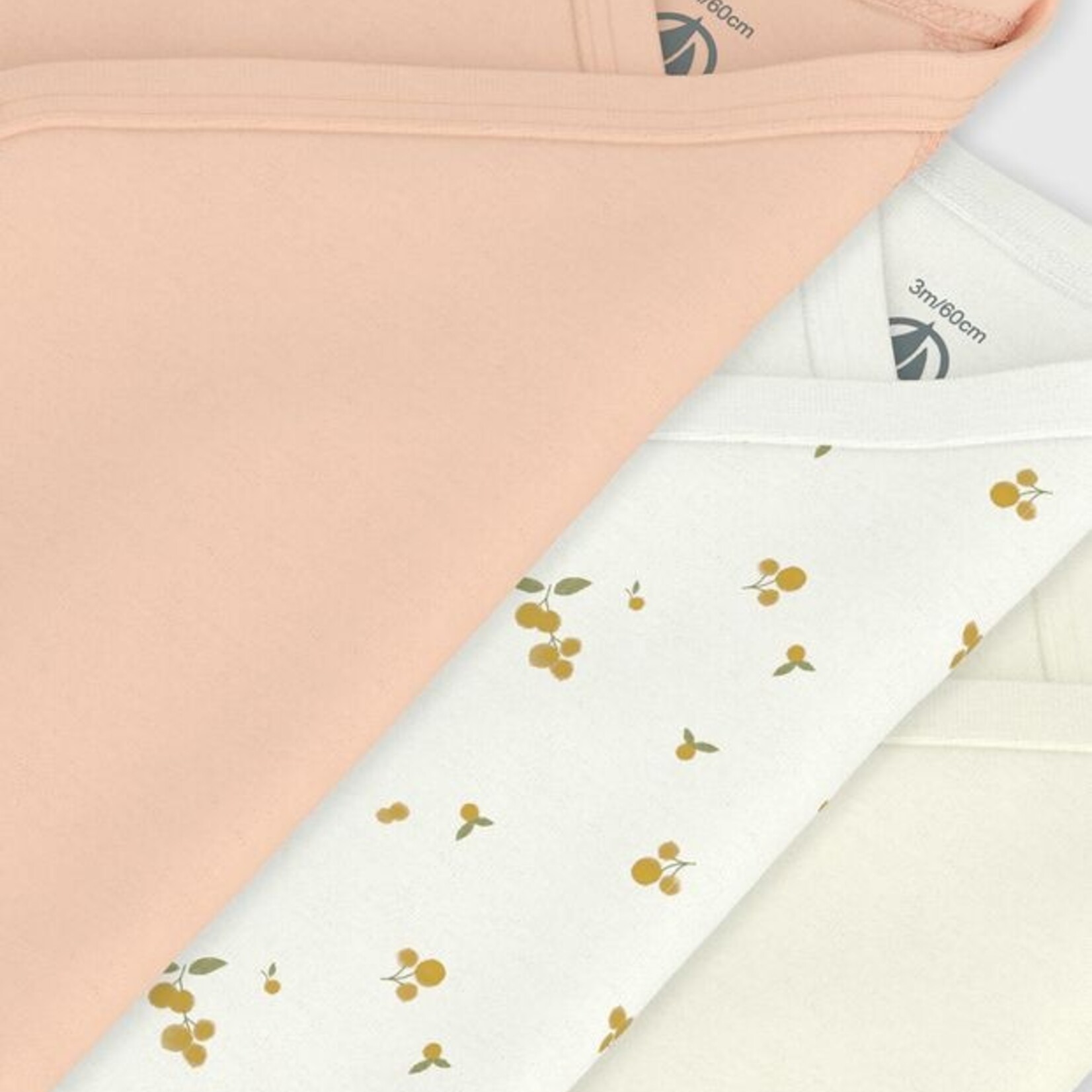 Petit Bateau Body cache-cœur à manches courtes | Blossom