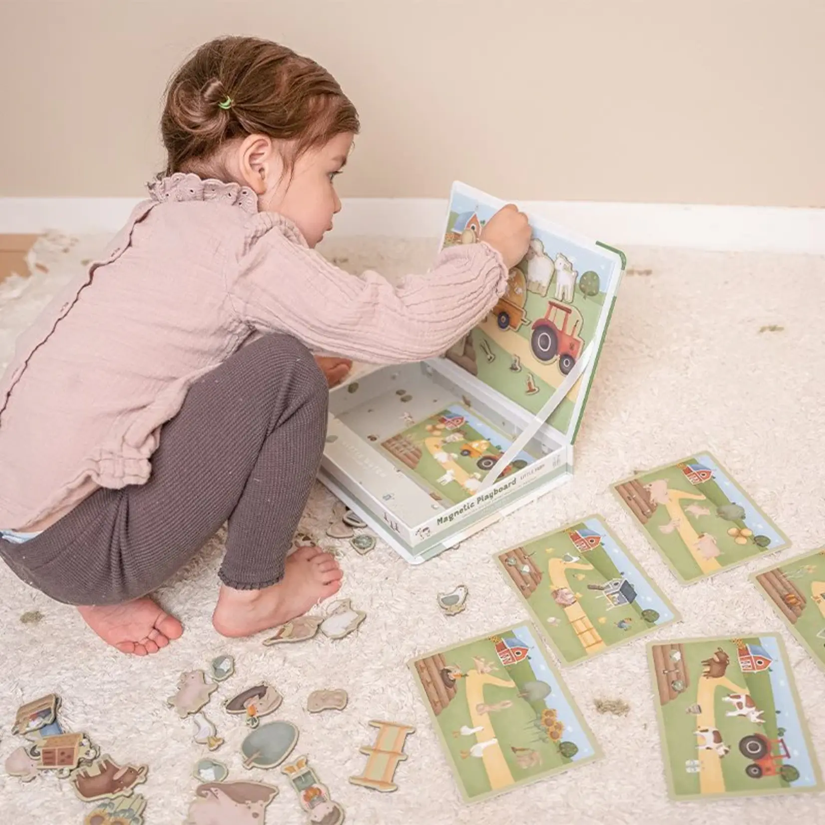 Little Dutch Magnetic game board Little Farm