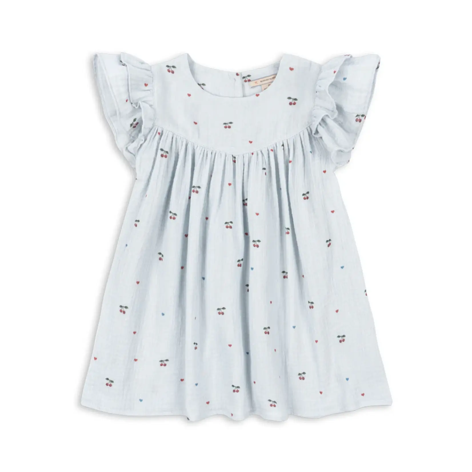 Konges Sløjd Robe Coco | Cœur bleu cerise